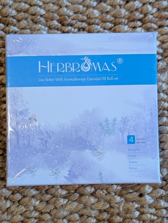Herbaromas Other - 🌸 4/$10 Herbaromas Aromatherapy Essential Oil Roll-On Set - 4 Bottles